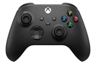 Xbox Wireless Gaming Controller (2025) – Carbon Black – Play on Xbox, Windows, Android, iOS, FireTV Sticks, Smart TVs, VR Headsets