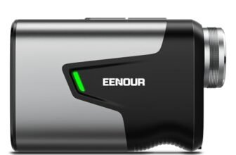 EENOUR Golf Rangefinder with Slope, 1200 Yards Range Finder Golf with Pin Lock Vibration, 7X Magnification, Rechargeable Range Finders, Magnetic, IP54 Waterproof, Golf Accessories for Men Women