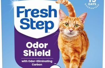 Fresh Step Clumping Cat Litter, Multi-Cat, Long Lasting Odor Control Kitty Litter with Activated Charcoal, Low Dust Formula, 14 lb