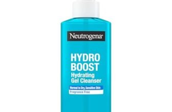 Neutrogena Hydro Boost Face Wash, Fragrance Free, Hydrating Facial Cleanser with Hyaluronic Acid, Daily Foaming Face Wash & Makeup Remover, Hypoallergenic Gel Cleanser, 7.8 fl. oz