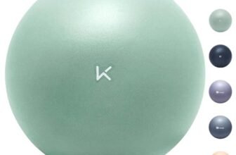 KEEP Pilates Ball Small- Balance Yoga Balls for Working Out, Fitness Ball for Core Strength and Physical Therapy, 25cm,Pale Green
