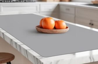 Silicone Mat for Kitchen Counter, Countertop Protector, Non Slip Desk Mat, Stain Resistant Silicone Craft Mat,Placemat, Heat Resistant Sheet for Coffee Maker, Air Fryer, Extra Large and Thick