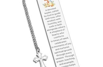 Pastor Gifts for Men Pastor Appreciation Gifts for Women Men Christian Religious Spiritual Church Gift for Preacher Minister Thank You Bookmark Anniversary Birthday Gift for Pastors