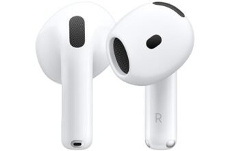Apple AirPods 4 Wireless Earbuds, Bluetooth Headphones, with Active Noise Cancellation, Adaptive, Transparency Mode, Personalized Spatial Audio, USB-C Charging Case, Wireless Charging, H2 Chip