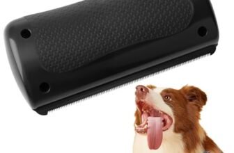 EBQOSK Deshedding Dog Brush, Dog Brush for Shedding, 5.71×2.68in Ergonomic Shedding & Grooming Tool for Cats, Dogs, Rabbits, and Horses – Effective Pet Hair Removal Supply