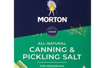 Morton box Canning and Pickling Salt 4 Lb Box, Canning and Pickling Salt, 4 Pound