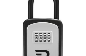 Key Lock Box for Outside – Realtor Lockbox for House Keys Outdoor – Combination Key Hiders to Hide a Key Safe Storage