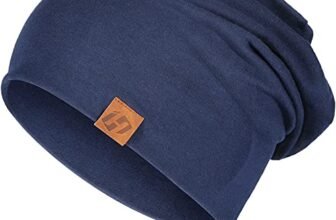 HASAGEI Berretto da donna Leggero Morbido Unisex Berretto Slouch Elastico da Uomo per Tutte le Stagioni, Blu, Taglia unica