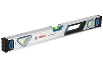 Bosch Professional 1600A016BP Livella a Bolla, Leggibile da Tutti i Lati, Corpo in Alluminio, Robuste Calotte Terminali, Blister, 60 cm nicht magnetisch