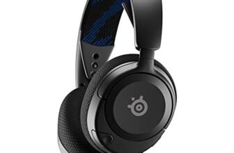 SteelSeries Arctis Nova 1P – Cuffie da gaming multisistema – Driver Hi-Fi – Audio spaziale a 360° – Cuscinetti auricolari in memory foam – Ultra leggere – PS5, PS4, PC, Switch, Xbox – Nero