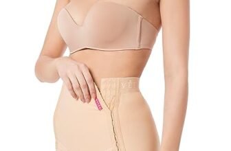 REVÉE Guaina Compressiva Post-operatoria – Guaina Post-Parto Cesareo, Isterectomia, Mini-Addominoplastica, Lipofilling, Fascia Addominale Donna Post-Parto – Terapia Compressiva (Skin, M)