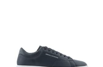 ARMANI EXCHANGE Venice Con Logo In Rilievo, Scarpe da ginnastica Uomo, Blu Marino, 46 EU