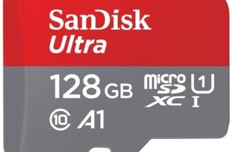 SanDisk 128GB Ultra scheda microSDXC + adattatore SD fino a 140 MB/s con prestazioni app A1 UHS-I Class 10 U1