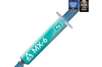 ARCTIC MX-6 (4 g) Ultimate Performance Pasta Termica per CPU, console, schede grafiche, laptop, conducibilità termica molto elevata, lunga durata, non conduttiva, thermal paste