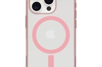OtterBox Cover Serie Clear Case con MagSafe per iPhone 15 PRO, Resistente a Shock e Cadute, Ultra Sottile, Protettiva, Testata 3X Norme Mil-Std 810G, Anemone