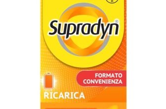 Supradyn Ricarica Multivitaminico Completo Vitamine e Minerali per Adulti, Integratore Vitamine A, B, C, D3, E, K, Magnesio, Calcio, Zinco, Selenio e CoEnzima Q10, 95 Compresse Rivestite