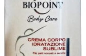 Biopoint – Crema Corpo Idratazione Rassodante, Azione Elasticizzante per tutti i tipi di Pelle, con 3% di Collagene, Dona Luminosità, Morbidezza e Idratazione fino a 72h, 500 ml
