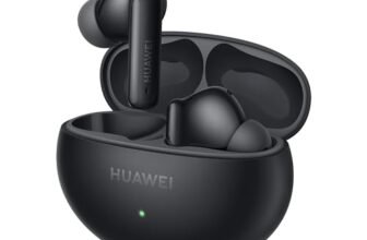 HUAWEI FreeBuds 6i, Cancellazione attiva del rumore 3.0, Compatibile con iOS e Android, Bassi potenti, Ricarica rapida, batteria fino a 35 ore, Bluetooth 5.3, Connessione a doppio dispositivo, Black