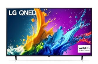 LG QNED 65”, Serie 80 2024, 65QNED80T6A, Smart TV 4K, Processore α5 Gen7, Design slim, 20W, 3 HDMI, Filmmaker Mode, Game Optimizer, Alexa, Wi-Fi, webOS 24, Telecomando puntatore