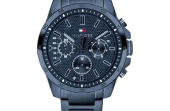 Tommy Hilfiger Uomo Orologio, Blu, Misura Unica