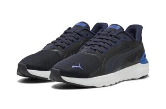 Puma Sneaker Softride Cosmic Street Sliptech Unisex, Nuovo Navy Nuovo Navy Mountain Blue, 38 EU