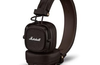 Marshall Major V Wireless On Ear Headphones, Brown