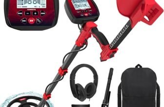 KAIWEETS Professional Metal Detector, Upgraded 2025 Version, 6 High Precision Detection Modes, IP68 Waterproof Coil, Color LCD Display, Adjustable Sensitivity, Advanced DSP Chip