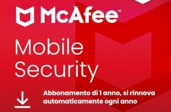McAfee Mobile Security 12 mesi App per la sicurezza dei dispositivi mobili Download digitale