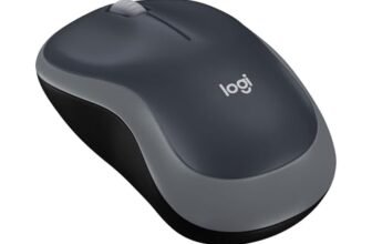 Logitech M185 Mouse Wireless, 2,4 GHz con Mini Ricevitore USB, Durata Batteria di 12 Mesi, Tracciamento Ottico 1000 DPI, Ambidestro, Compatibile con PC, Mac, Laptop – Grigio