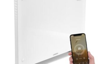 VONROC Termoconvettore Elettrico, (Bianco, 1500W)