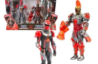 GORMITI THE NEW ERA – Set Scion Zane E Gormita Fireon Del Clan Del Fuoco, Action Figure 15 Cm Colore Rosso, Eroi Articolati E Dettagliati, Per Bambini A Partire Dai 3 Anni