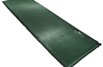 Black Crevice Black Crevice Materassino Autogonfiabile, Verde, 10
