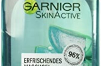 Garnier Ski nactive Gel Detergente con Estratto di Aloe Pelli Normali E Miste, (200 ML)