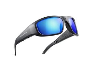 OhO 128GB Camera Glasses,24M Resolution H.265 1080P Smart Glasses with UV400 Sunglasses Lens for Outdoor Sport,Unisex