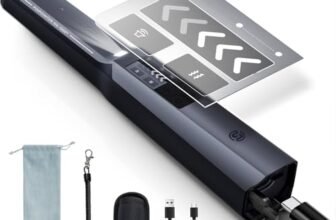 SUNPOW Pinpointer Metal Detector Professionale per Adulti, Batteria Ricaricabile al Litio da 800 mAh, Completamente Impermeabile IP68, Chip Potenziato e Schermo LCD, 4 Modalità, 3 Luci con SOS