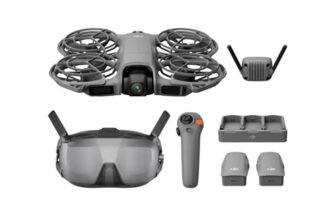 DJI Neo 2 Combo Motion Fly More con RC Motion 3 e Goggles N3, trasmissione stabile con transceiver digitale, drone 4K per principianti, volo FPV, 3 batterie