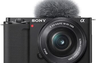 Sony ZV-E10 Fotocamera per vlogging con obiettivo 16-50 mm (APS-C) – Video 4K, display orientabile, autofocus in tempo reale, leggera e ideale per vlogger e principianti