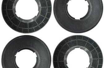 Beaufan 4 Pack CBCF005 Filtro a carboni attivi Compatibile con CIARRA CBCB5913A e Cappa aspirante integrata CBCS5913A