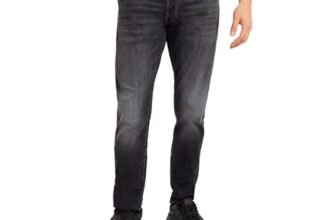 G-STAR 3301 Slim Jeans, Jeans Uomo, Nero (Faded Black Magnet D25742-a634-c239), 27W / 32L