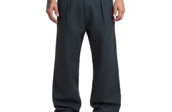G-STAR Pleated Chino Relaxed, Pantaloni Uomo, Blu (Salute GD D26126-d752-d418), 38W / 32L