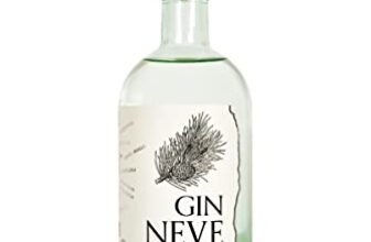 Gin NEVE London Dry – Premium Italiano Artigianale dalle Dolomiti | Botaniche Alpine, Note di Pino e Bosco, 43% | Gin di Montagna