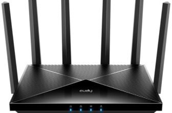 Cudy WR11000 wireless router 2.5 Gigabit Ethernet Tri-band (2.4 GHz / 5 GHz / 6 GHz) Black