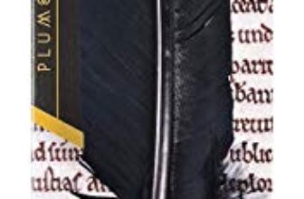 Jacques Herbin 23310ST – piuma d’oca di grandezza 21 cm, Marino