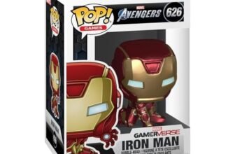 Funko POP! Marvel: Avengers Game – Iron Man – Stark Tech Suit – Figurina in vinile da collezione – Idea regalo – Merchandising ufficiale – Giocattoli per bambini e adulti – Figurina da collezione