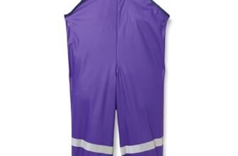 Playshoes Pantaloni Fango, Salopette Antipioggia, Sfoderati, Unisex – Bambini e ragazzi, Viola, 92