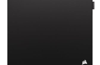 Corsair MM PRO Control Cloth Large Tappetino Per Mouse Da Gioco – Superficie Ottimizzata Per Gli ESport Per Precisione E Micro-Regolazioni Base Antiscivolo Spessa 4 mm Bordi Cuciti Resistenti – Nero