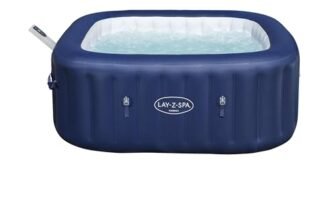 71″x71″x28″/1.80mx1.80mx71cm Hawaii MaxHold EnergySense UltraFit Smart AirJet 6 Square Blue