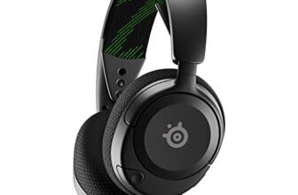 SteelSeries Arctis Nova 1X – Cuffie da gaming multisistema – Driver Hi-Fi – Audio spaziale a 360° – Cuscinetti auricolari in memory foam – Ultra leggere – Xbox, PS5, PS4, PC, Switch