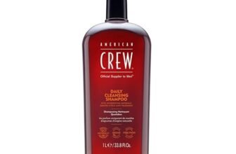 American Crew Daily Cleansing Shampoo. Shampoo Quotidiano Capelli per Uomo, Per Capelli Normali, Detergente e Idratante, Formula Professionale e Vegana, Fragranza Menta Agrumata (1000ml)