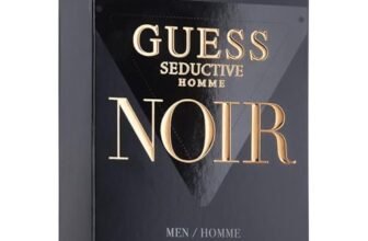 Guess Seductive Noir, Eau de Toilette, Profumo Uomo, Fougère Orientale Speziato, Fragranza Sensuale Persistente, 100ml